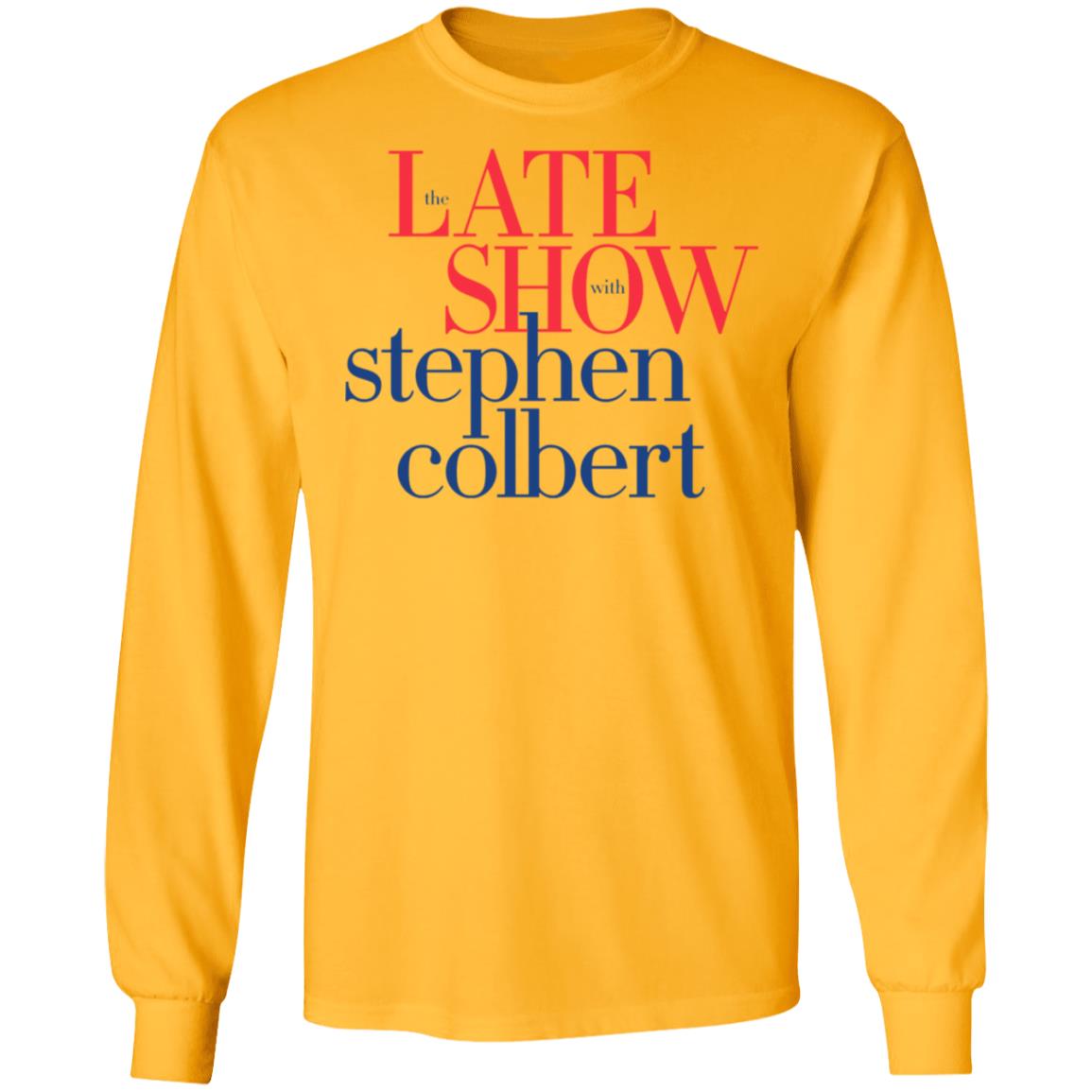 Colbertlateshow Com Tee Shirt Steven Colbert Late Show Large T-Shirt white shirts with sayings Colbertlateshow Com Tee Shirt Steven Colbert Late Show Large T-Shirt white shirts with sayings
