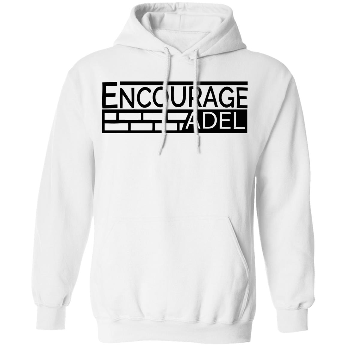 Iconic Apparel Encourage Adel Campaign Gray Shirt Tiotee