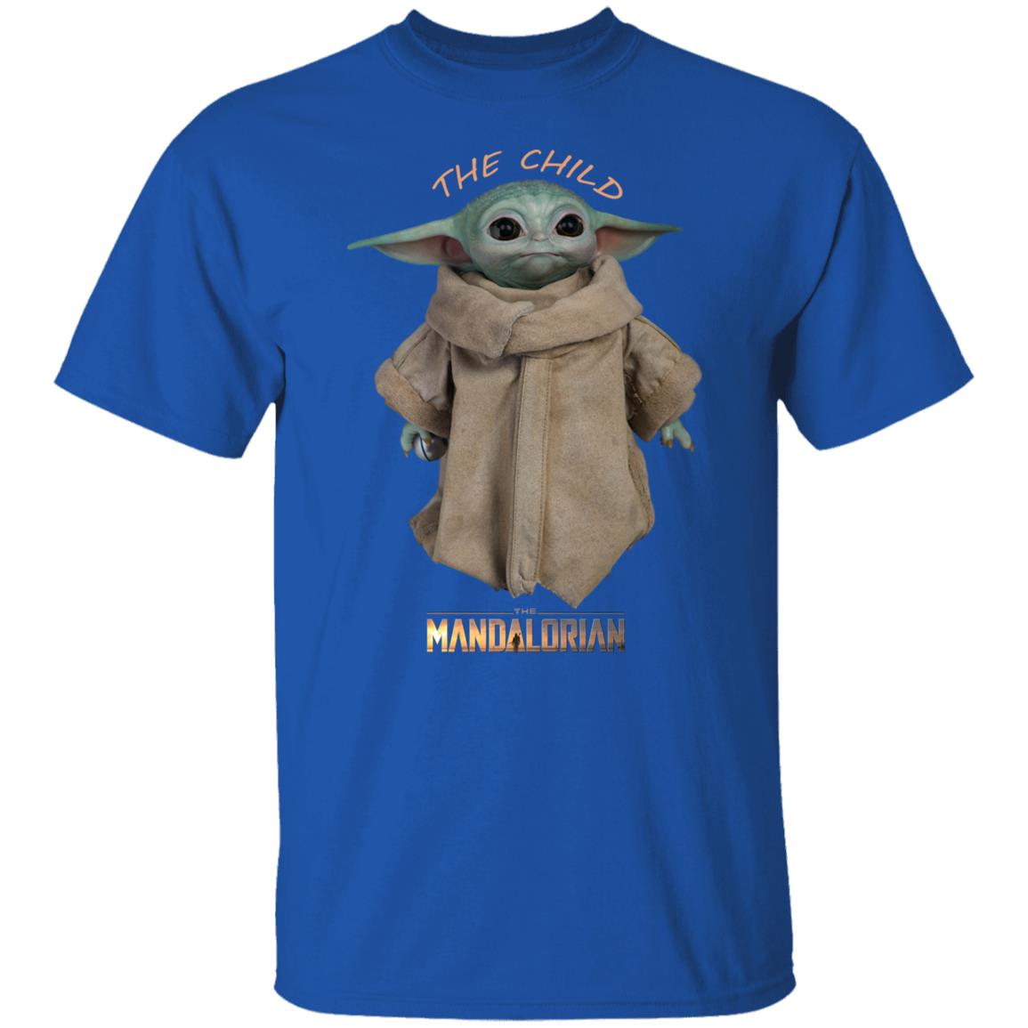 Baby Yoda Shirt The Child The Mandalorian Baby Yoda Black T shirts Tiotee
