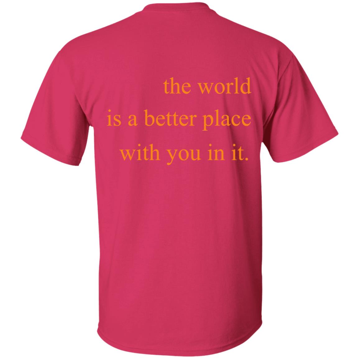 the world is a better place with you in it moletom com capuz pacsun