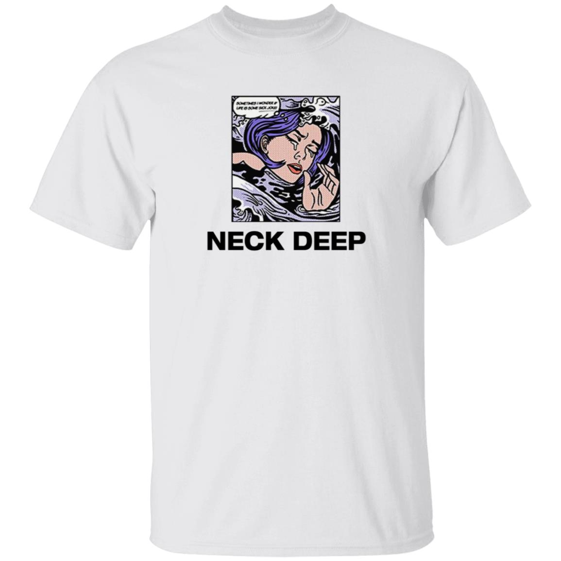 Neck Deep Sick Joke Natural Shirt Neck Deep Sick Joke Natural Shirt