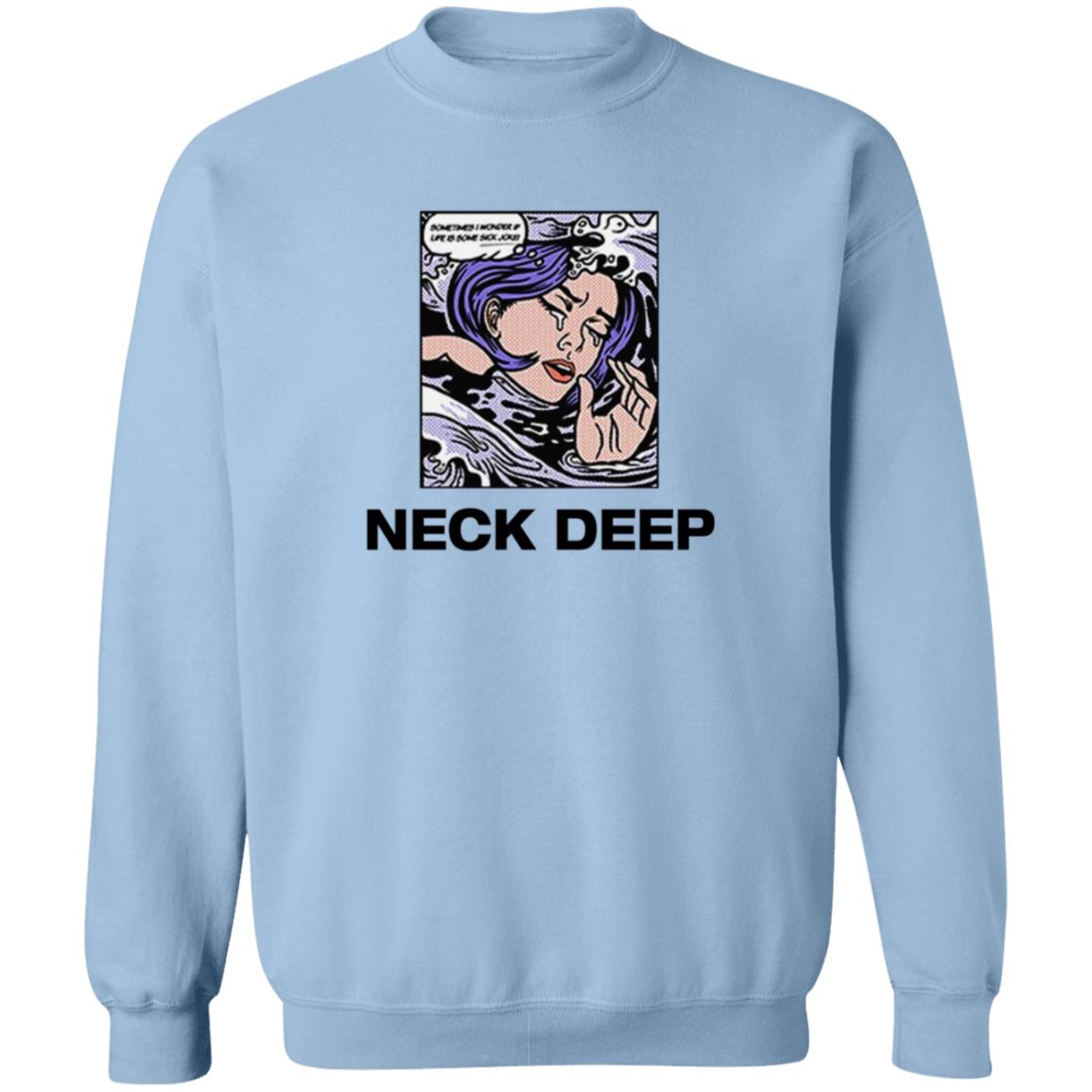 Neck Deep Sick Joke Natural Shirt Neck Deep Sick Joke Natural Shirt