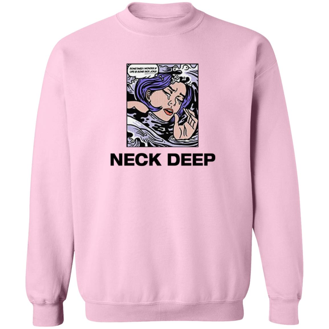Neck Deep Sick Joke Natural Shirt Neck Deep Sick Joke Natural Shirt