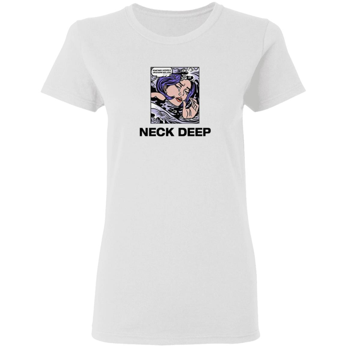 Neck Deep Sick Joke Natural Shirt Neck Deep Sick Joke Natural Shirt
