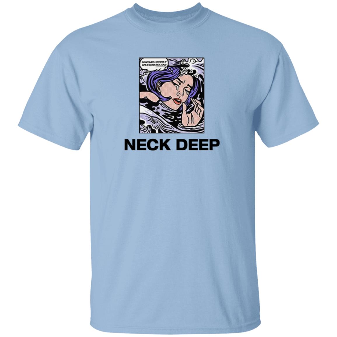 Neck Deep Sick Joke Natural Shirt Neck Deep Sick Joke Natural Shirt