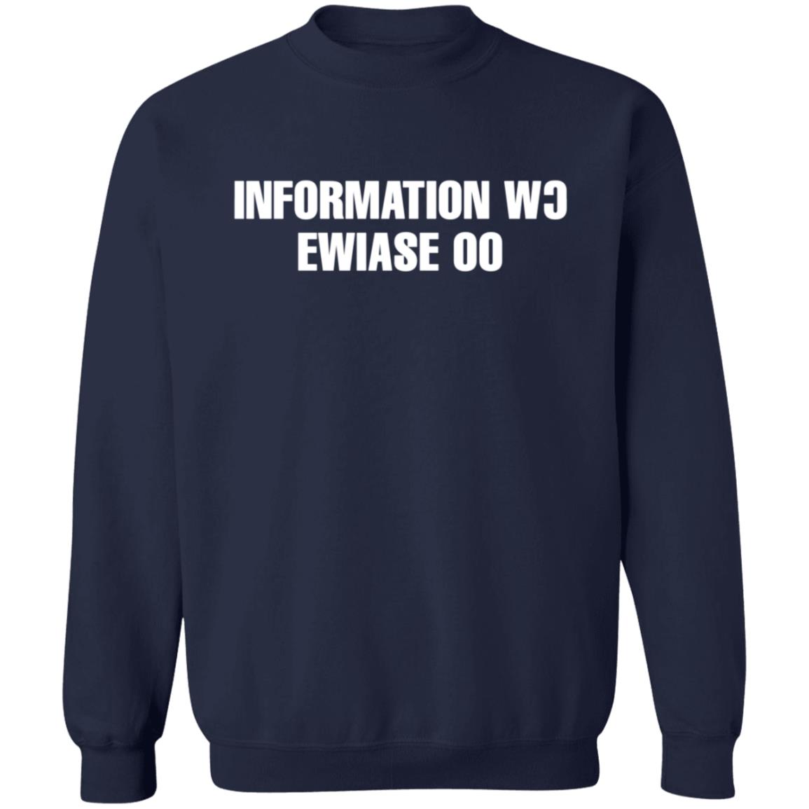 Information Wc Ewiase 00 T Shirt Information Wc Ewiase 00 T Shirt