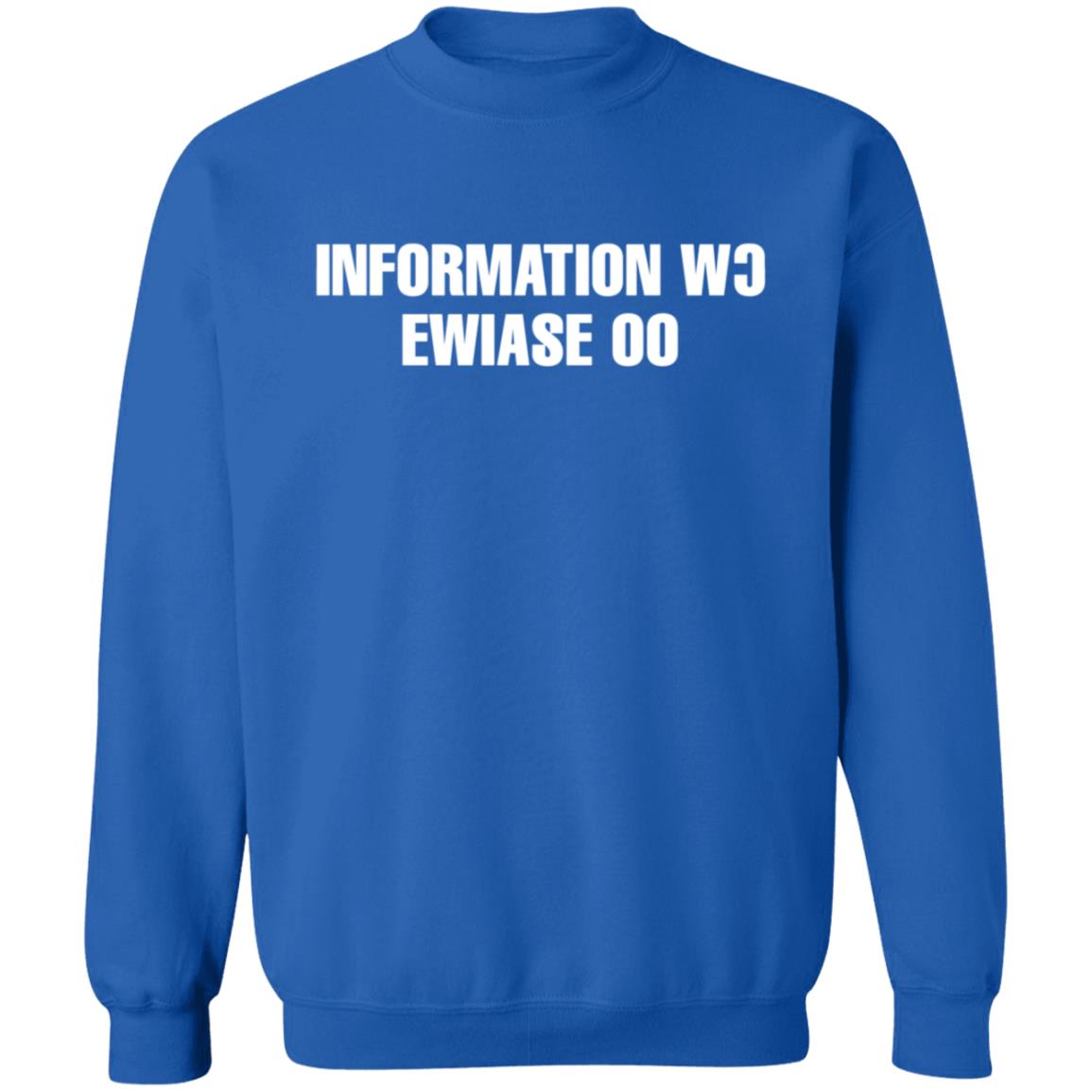 Information Wc Ewiase 00 T Shirt Information Wc Ewiase 00 T Shirt