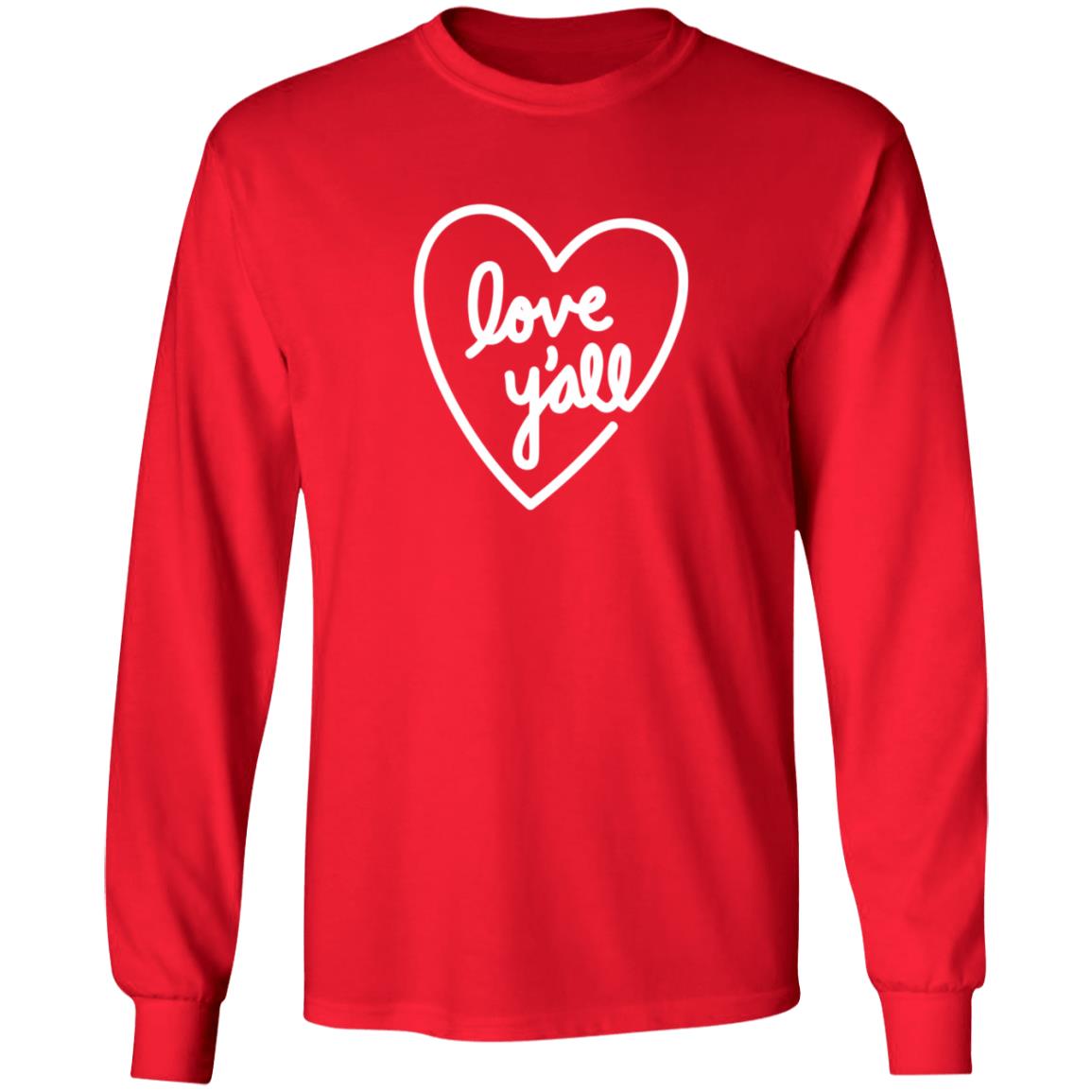 Addison Rae Merch Love Y’All Red Hoodie Sweatshirt Addison Rae Merch Love Y’All Red Hoodie Sweatshirt