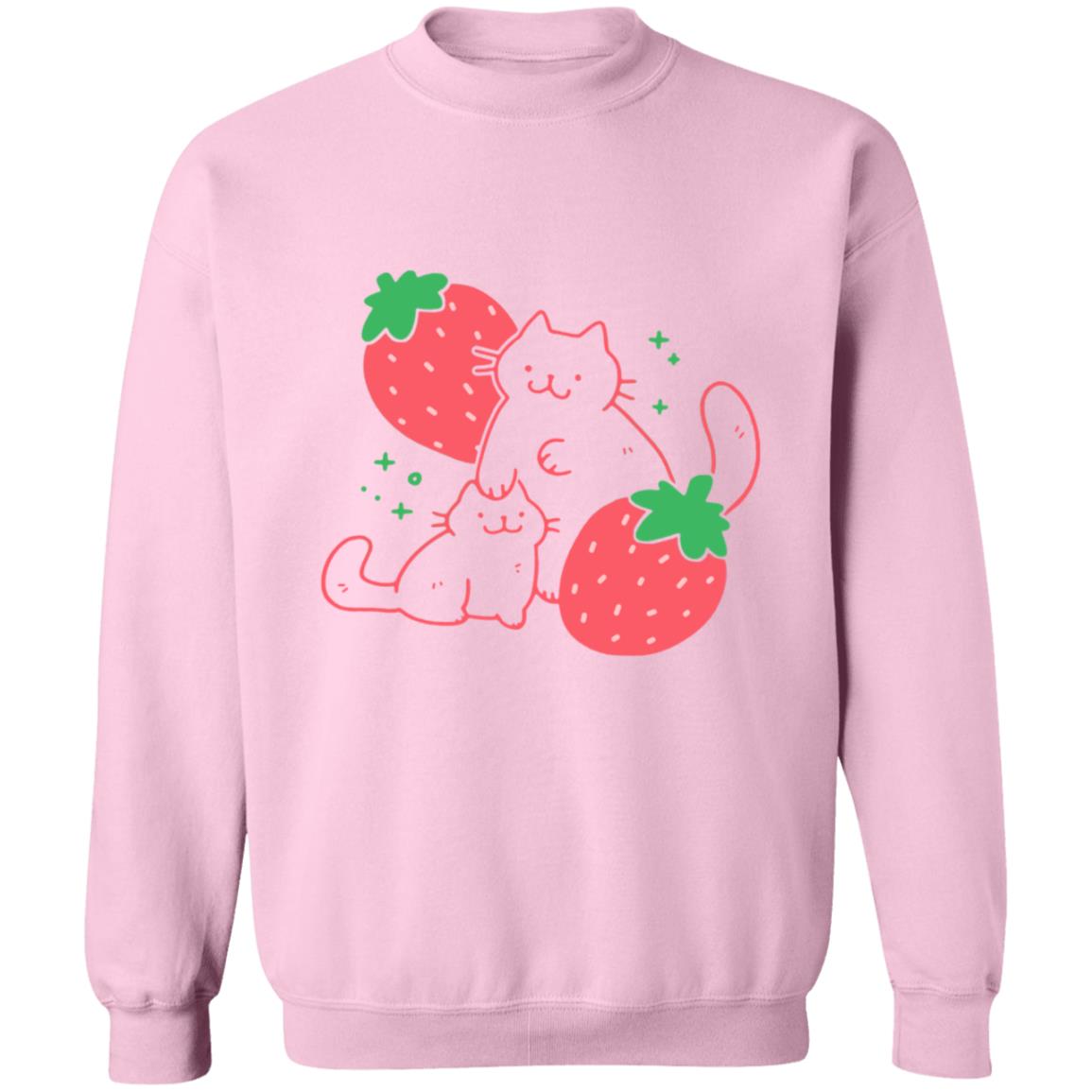 Crowlines Shop Strawberry Cat Shirt Crowlines Shop Strawberry Cat Shirt