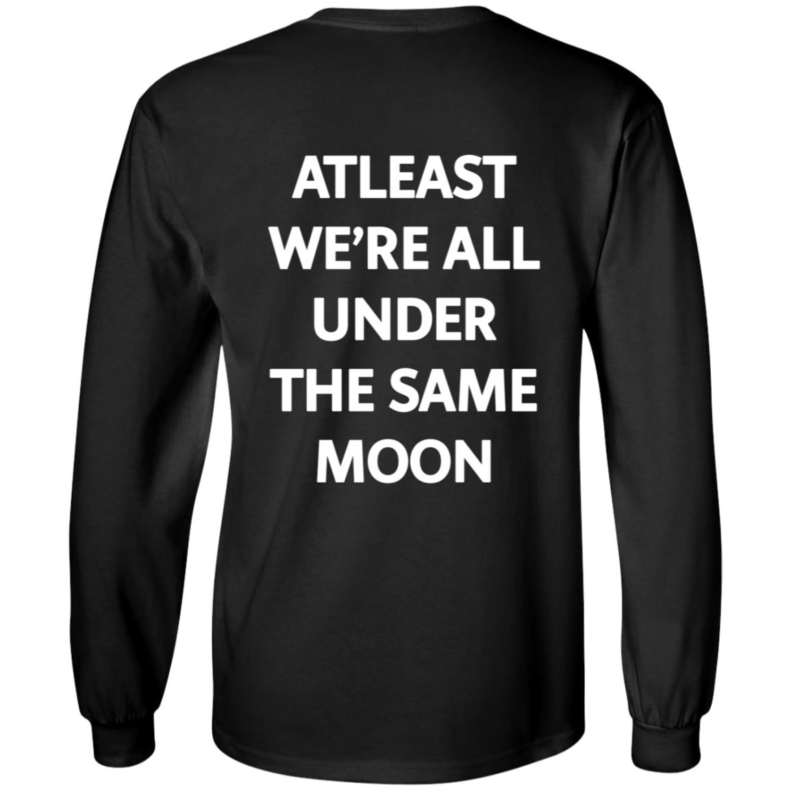 Faded Moon Merch Under The Same Moon Hoodie Sweatshirt Faded Moon Merch Under The Same Moon Hoodie Sweatshirt