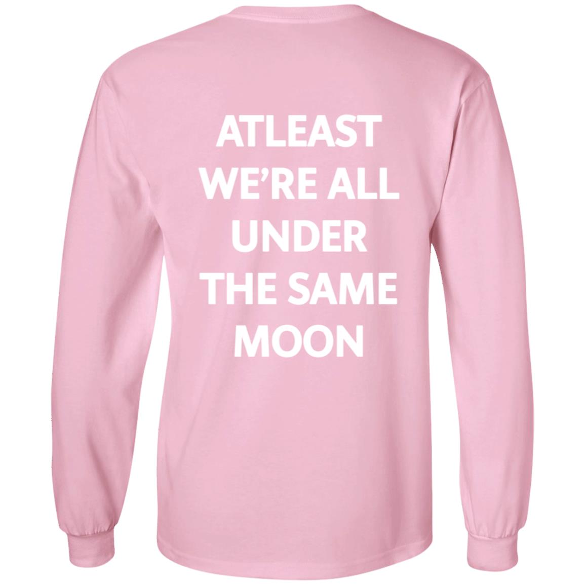 Faded Moon Merch Under The Same Moon Hoodie Sweatshirt Faded Moon Merch Under The Same Moon Hoodie Sweatshirt