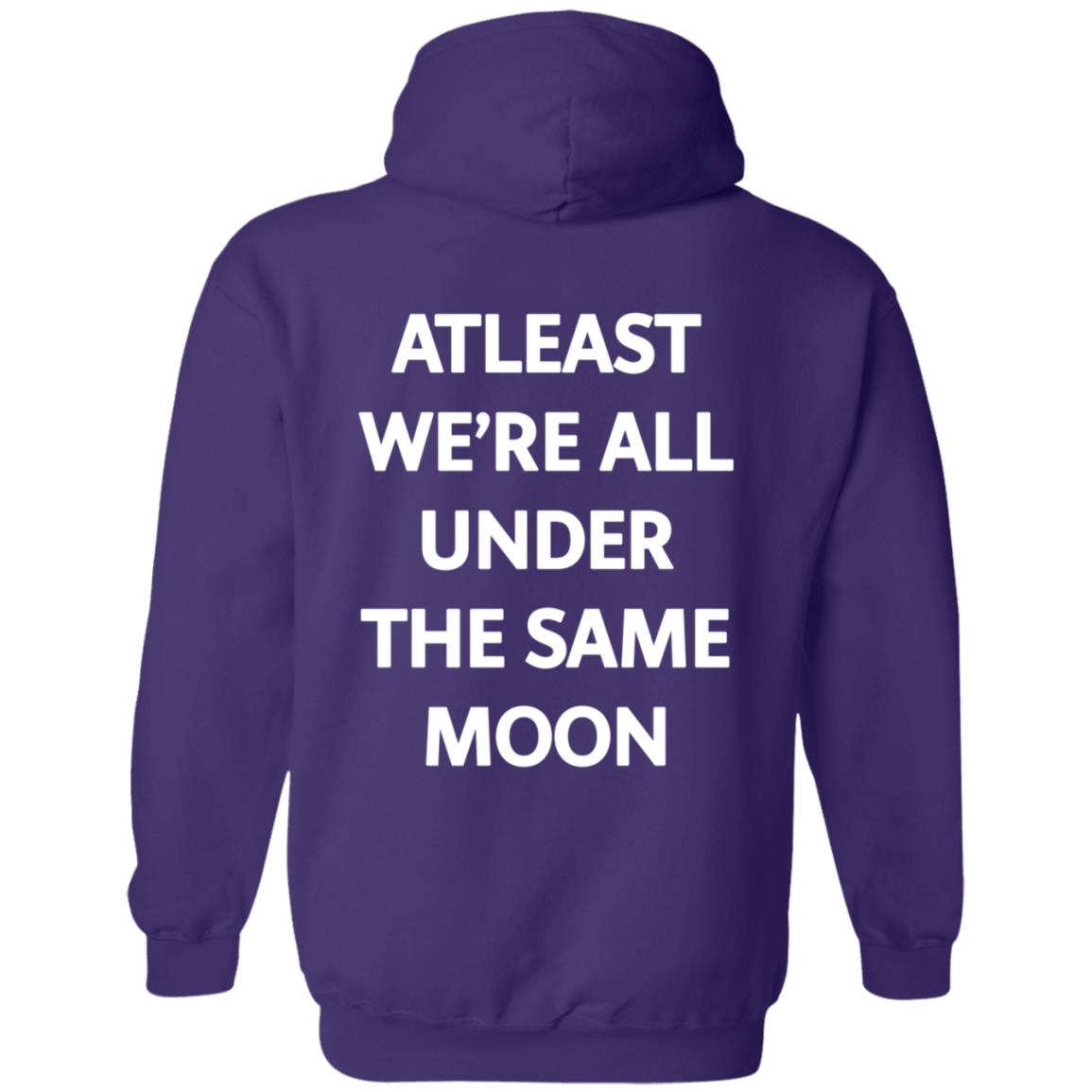 Faded Moon Merch Under The Same Moon Hoodie Sweatshirt Faded Moon Merch Under The Same Moon Hoodie Sweatshirt