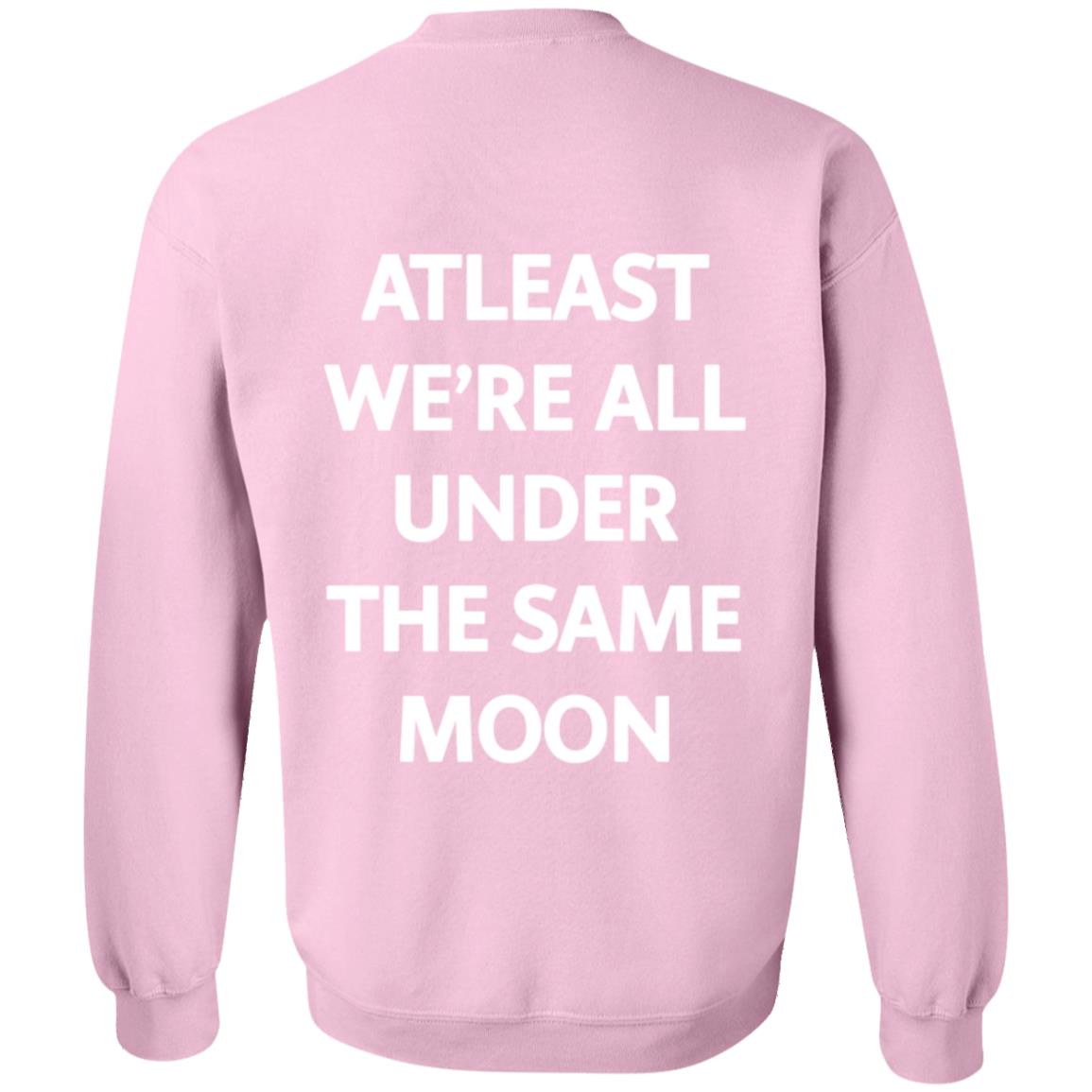 Faded Moon Merch Under The Same Moon Hoodie Sweatshirt Faded Moon Merch Under The Same Moon Hoodie Sweatshirt