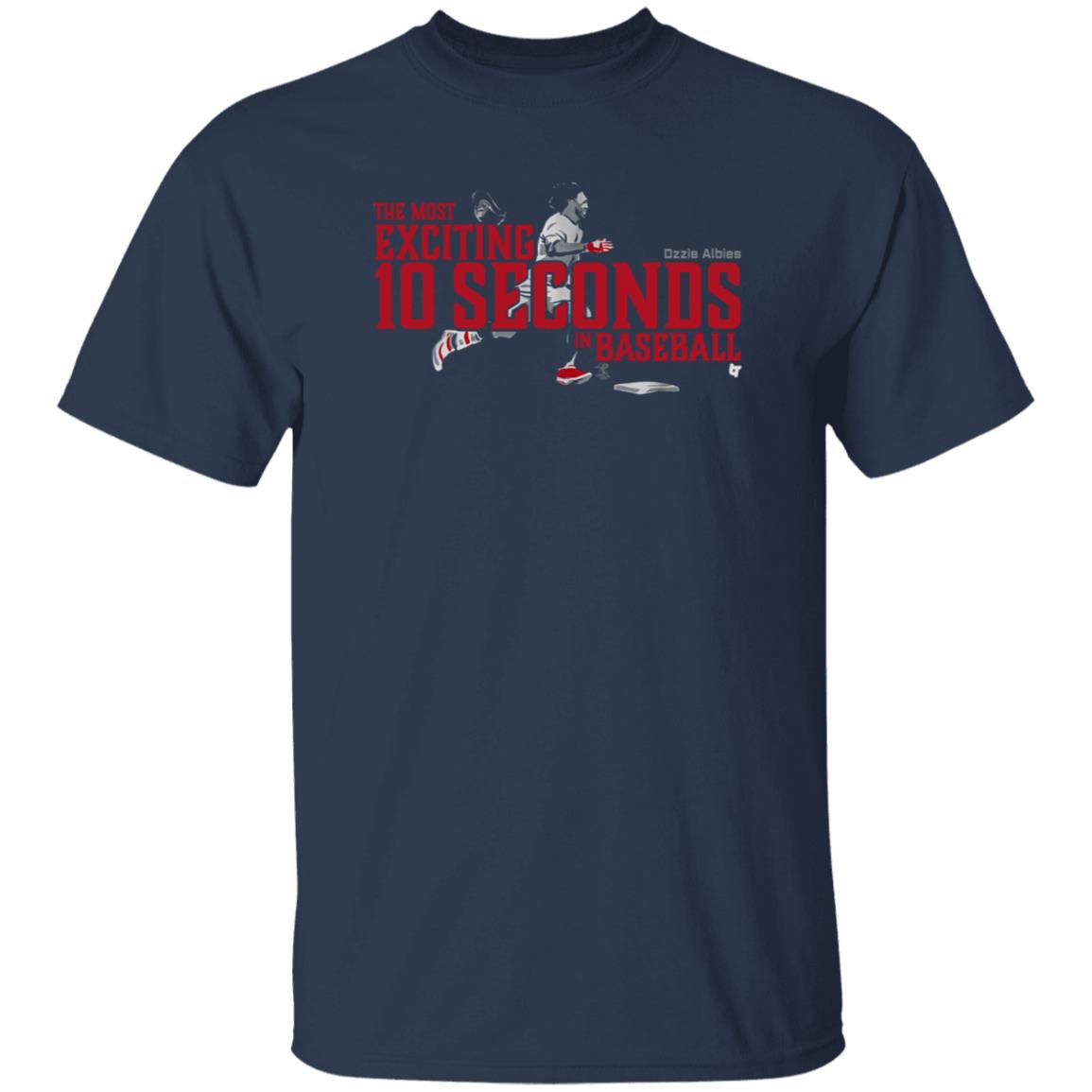 10 Seconds Ozzie Albies T Shirt BreakingT 10 Seconds Ozzie Albies T Shirt BreakingT