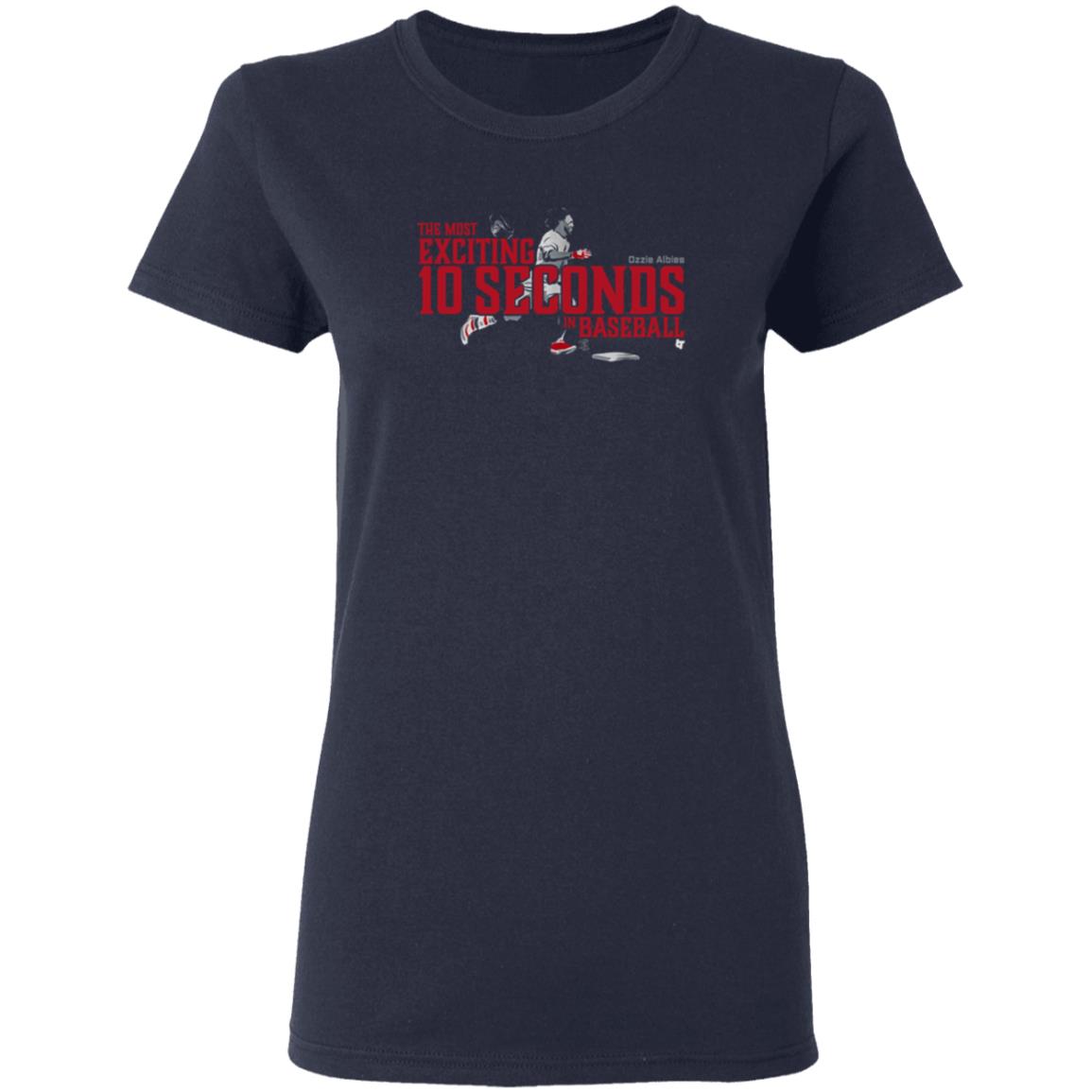 10 Seconds Ozzie Albies T Shirt BreakingT 10 Seconds Ozzie Albies T Shirt BreakingT