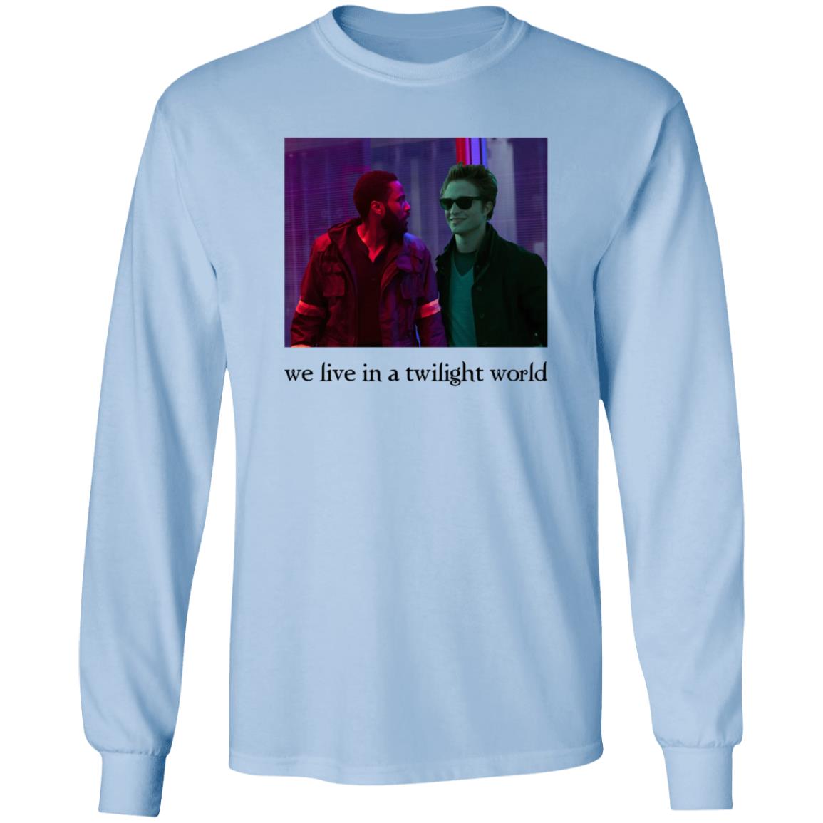 Tenet Hive We Live In A Twilight World Shirt Emily Tenet Hive We Live In A Twilight World Shirt Emily