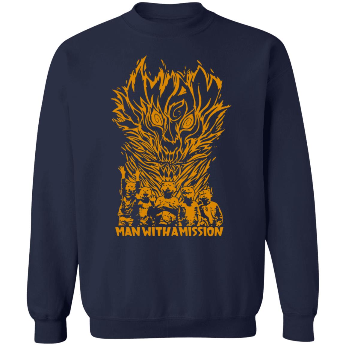 Ran Touring Official Merchandise Man With A Mission Fire T Shirt