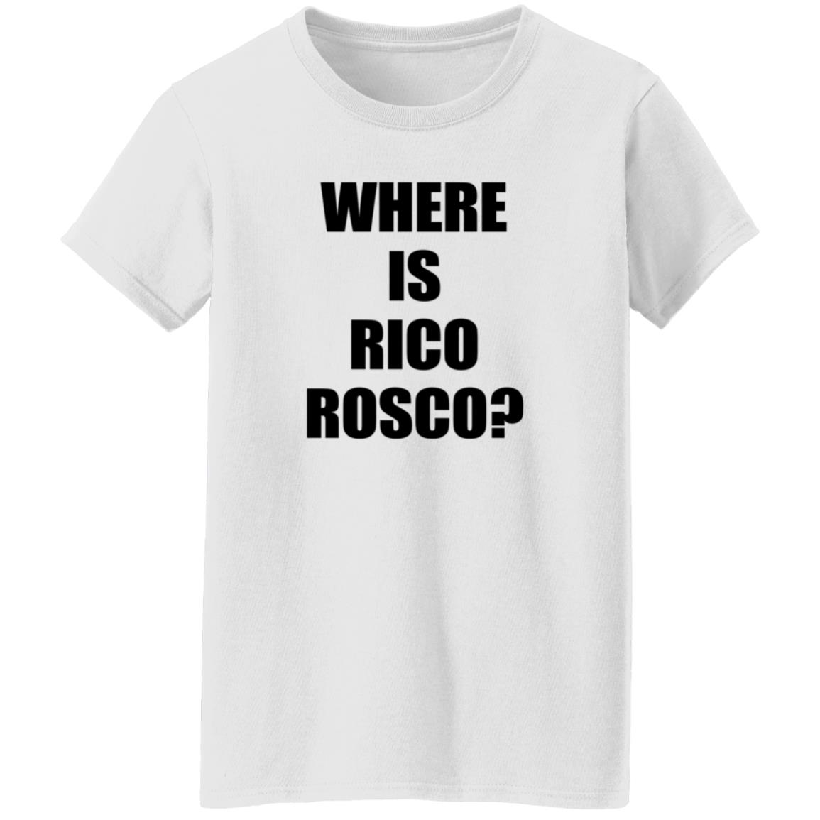 Dave Portnoy Where Is Rico Bosco? Shirt Ryder Dave Portnoy Where Is Rico Bosco? Shirt Ryder