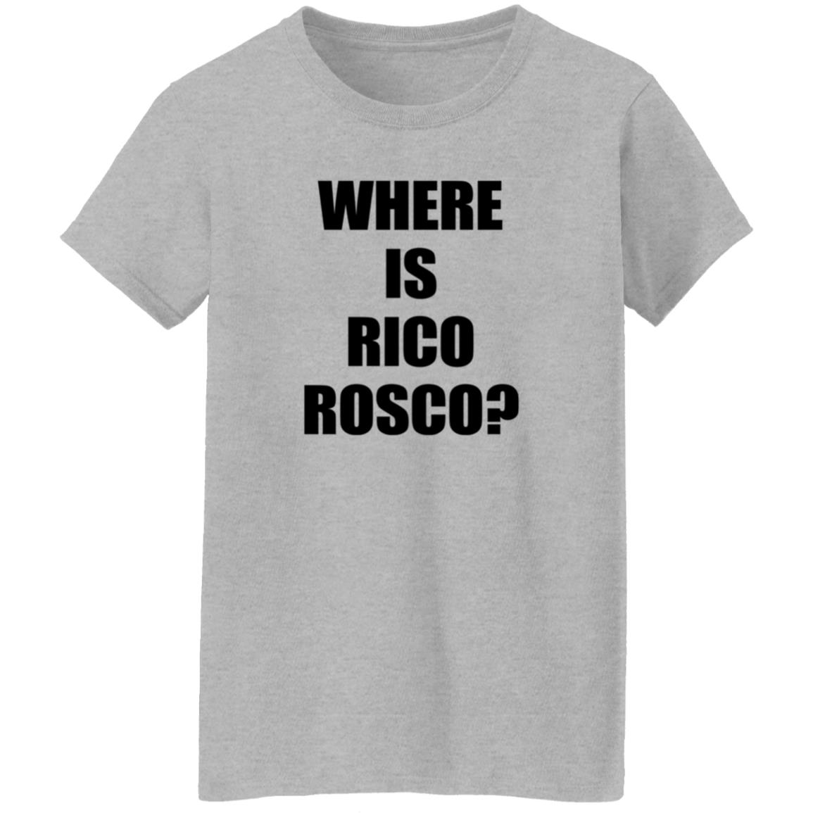 Dave Portnoy Where Is Rico Bosco? Shirt Ryder Dave Portnoy Where Is Rico Bosco? Shirt Ryder
