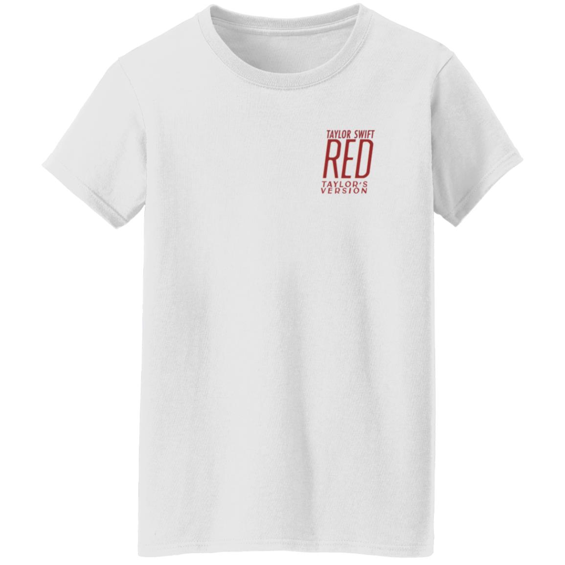 Taylorswift Merch Taylor Swift Red Taylor's Version Album Cover Hoodie Sweatshirt Taylorswift Merch Taylor Swift Red Taylor's Version Album Cover Hoodie Sweatshirt