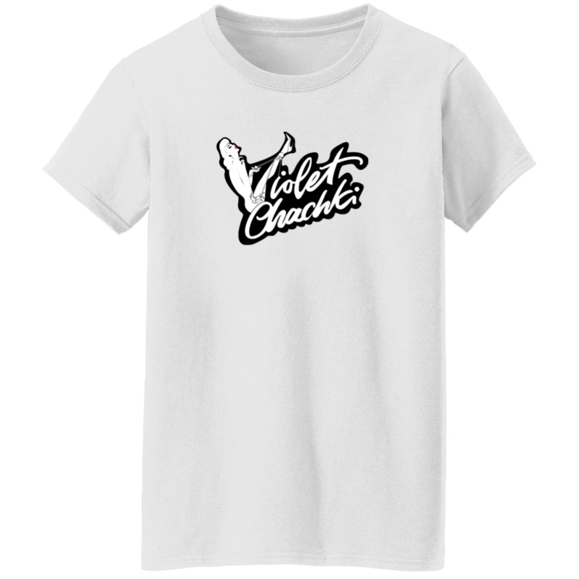 Violet Chachki Merch Logo Ringer Tee Shirt Violet Chachki Merch Logo Ringer Tee Shirt