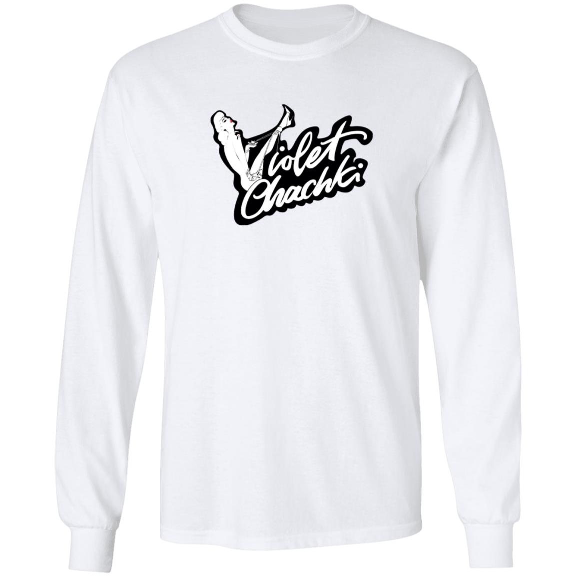 Violet Chachki Merch Logo Ringer Tee Shirt Violet Chachki Merch Logo Ringer Tee Shirt