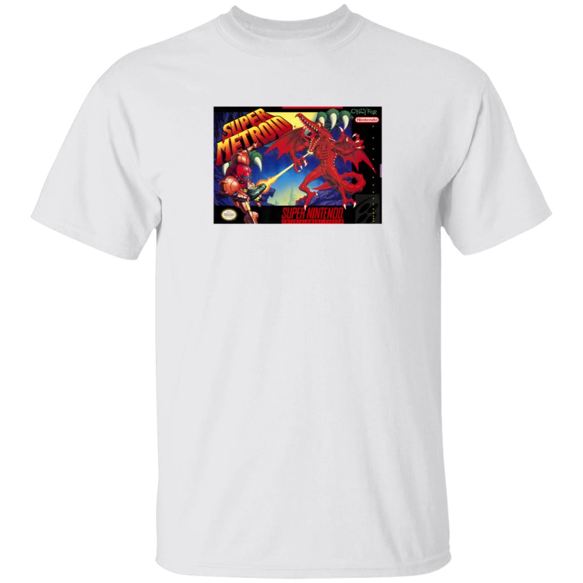 Metroid Merch Nintendo Super Metroid Shirt - Tiotee