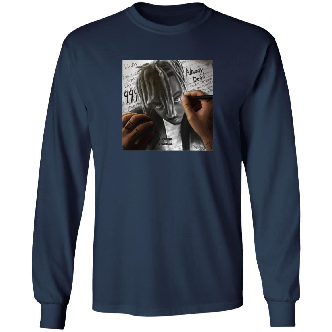 999 Club Merch Juice Wrld 999 Club Already Dead Cover Shirt 999 Club Merch Juice Wrld 999 Club Already Dead Cover Shirt