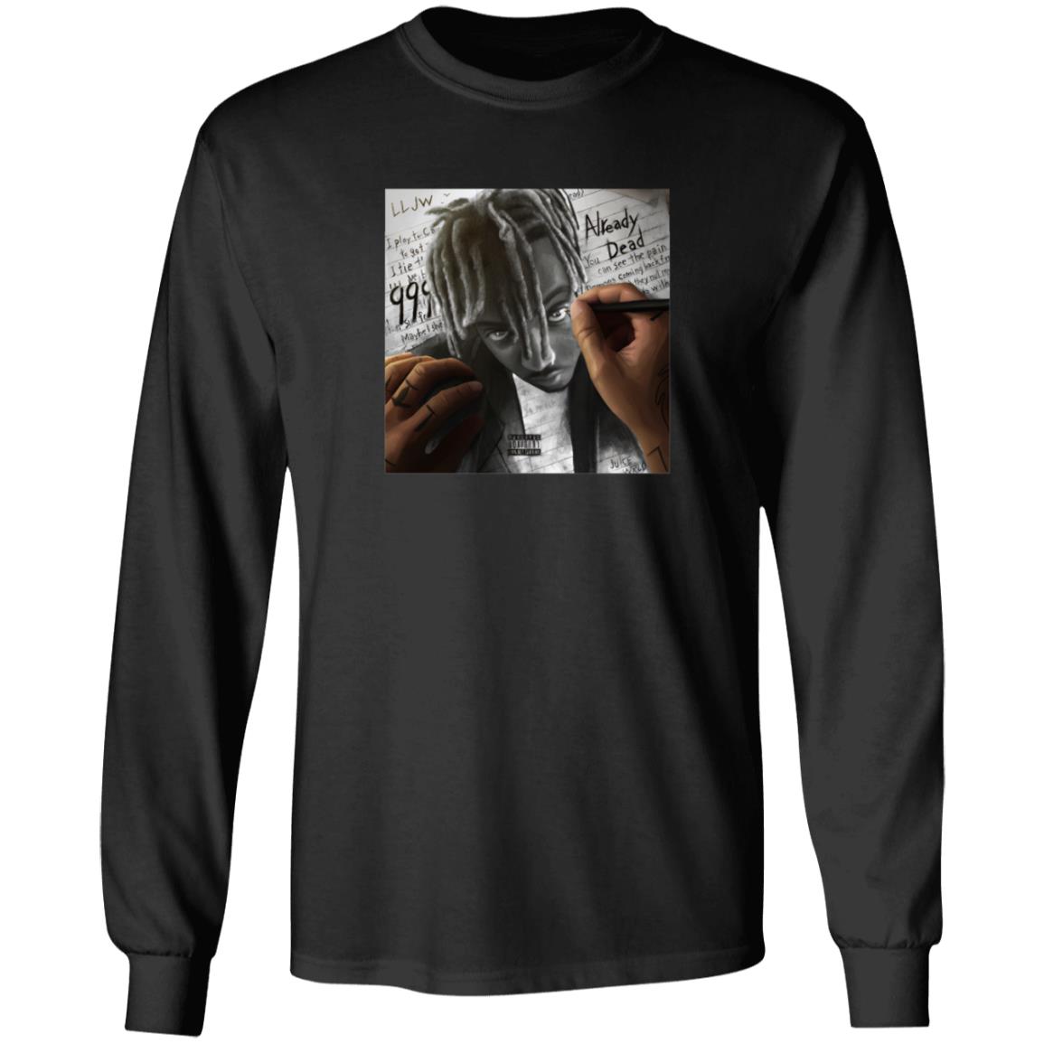 999 Club Merch Juice Wrld 999 Club Already Dead Cover Shirt 999 Club Merch Juice Wrld 999 Club Already Dead Cover Shirt