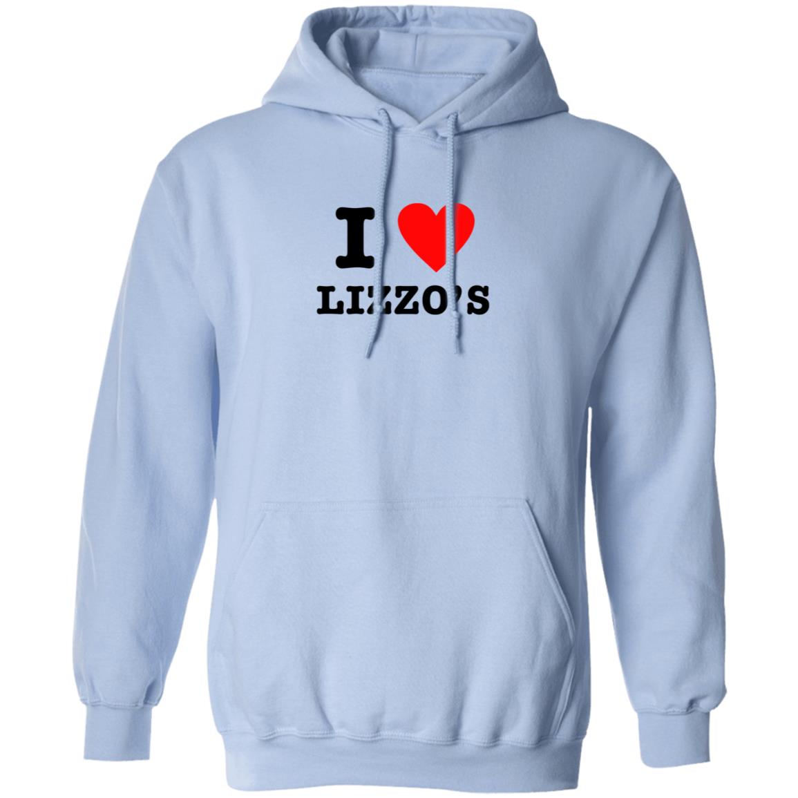 Jidion Merch I Love Lizzo White T Shirt 