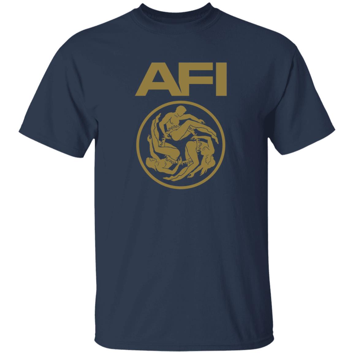 Afi A Fire Inside Merch Afi Badge Logo T Shirt Afi A Fire Inside Merch Afi Badge Logo T Shirt