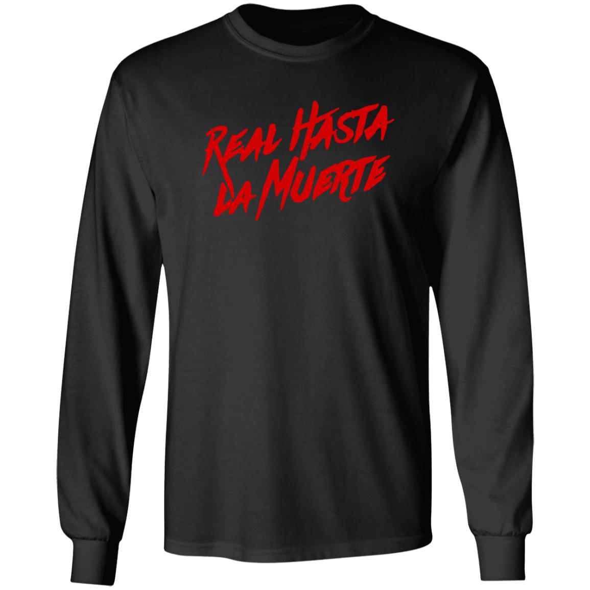 Anuel Merch Real Hasta La Muerte Tee Shirt Anuel Merch Real Hasta La Muerte Tee Shirt