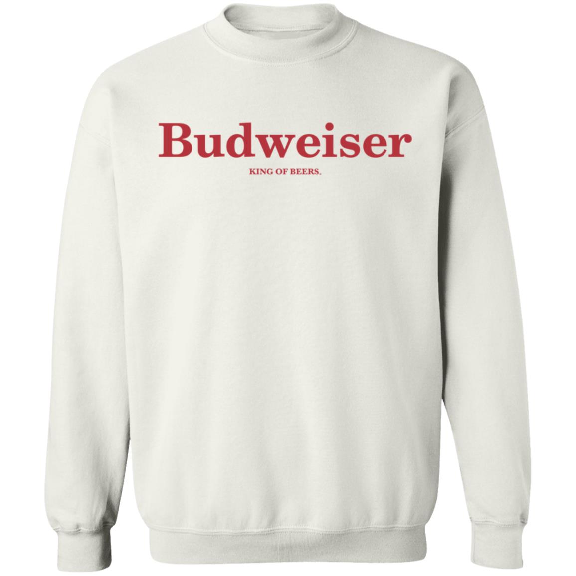 Budweiser Supersized Logo Sweatshirt, Shop Beer Gear Budweiser Supersized Logo Sweatshirt, Shop Beer Gear