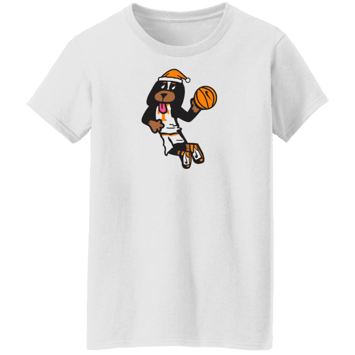 Tennessee Basketball Allvols Santa Smokey Package Shirt Tennessee Basketball Allvols Santa Smokey Package Shirt