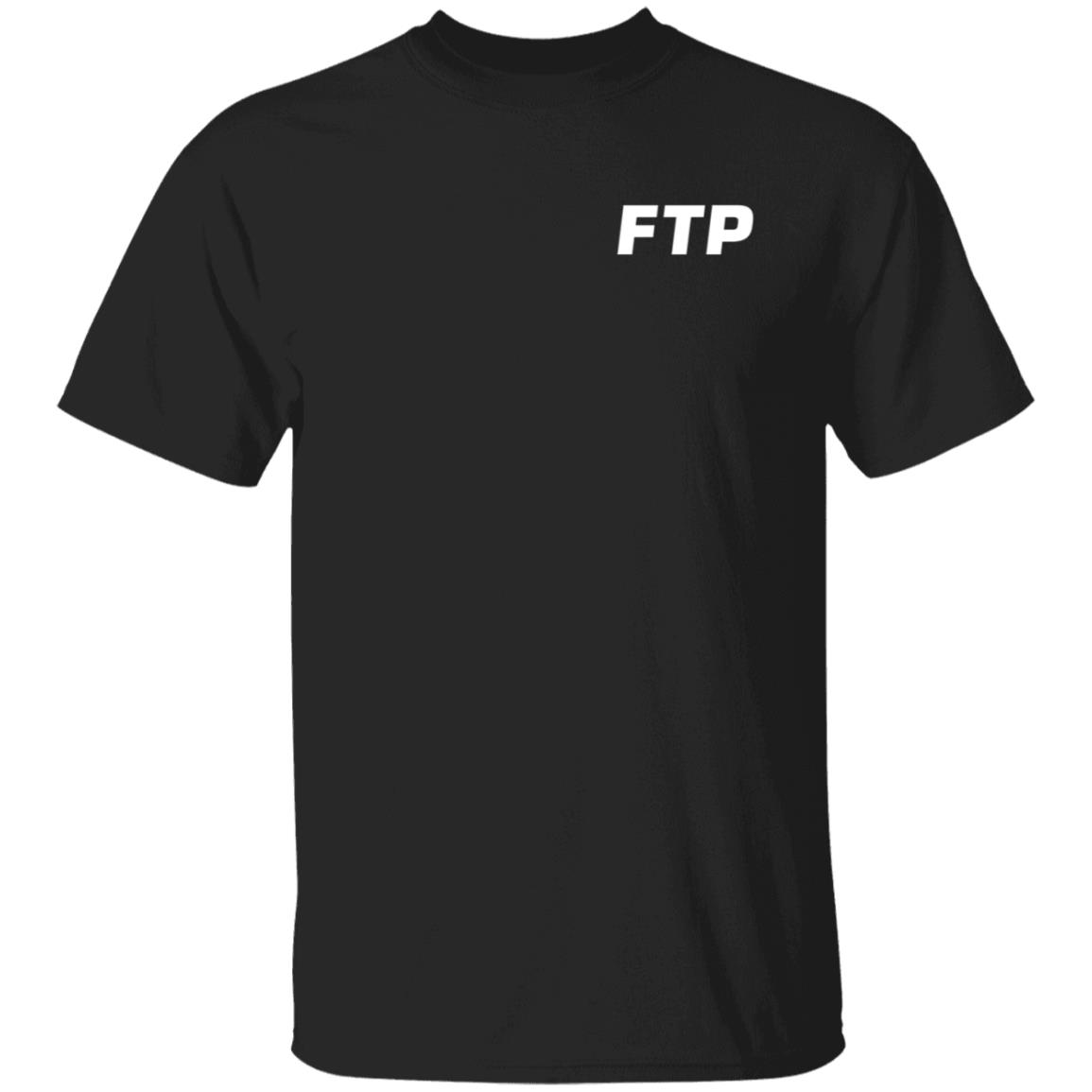Ftp Merch FTP Overdyed Logo Shirt Ftp Merch FTP Overdyed Logo Shirt