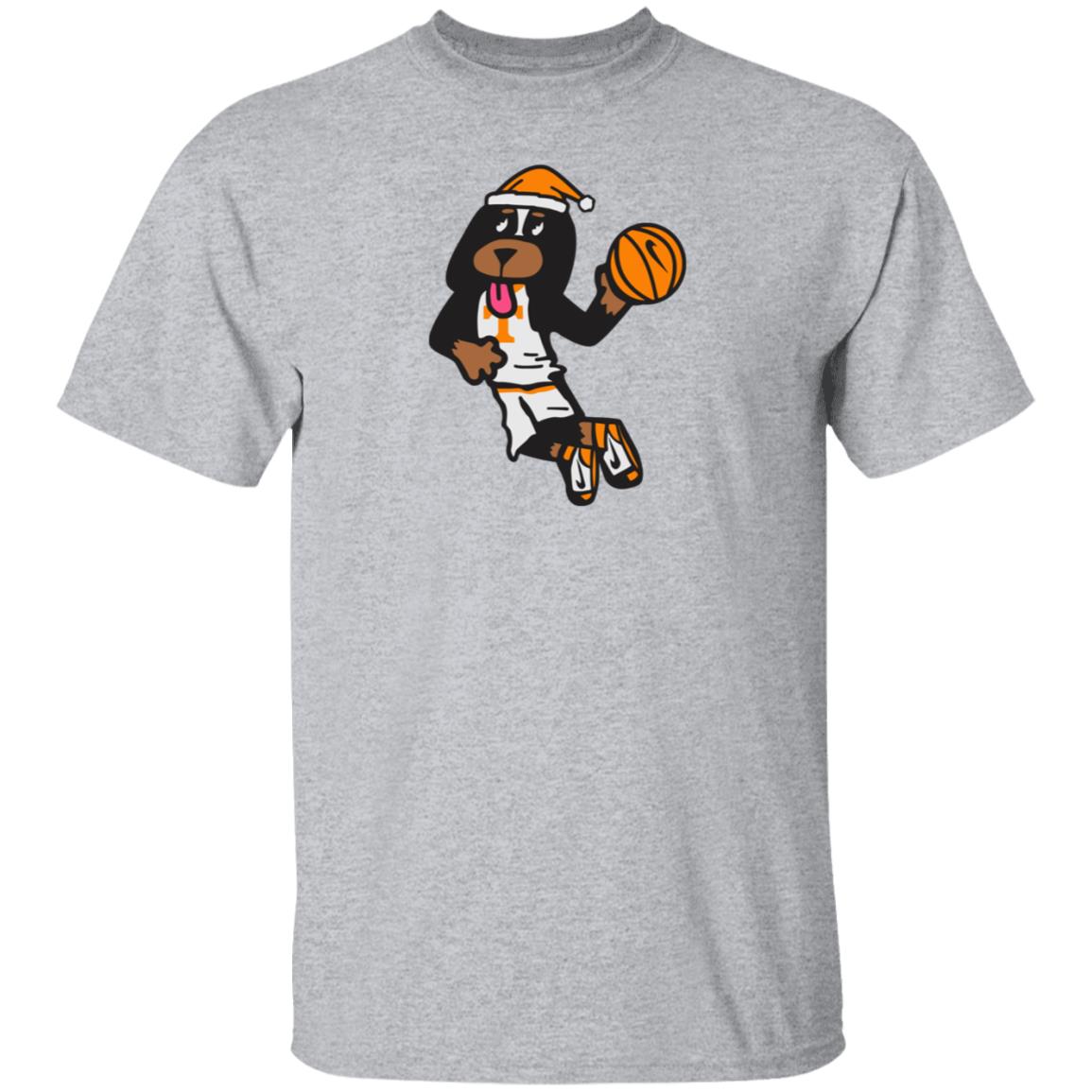 Tennessee Basketball Allvols Santa Smokey Package Shirt Tennessee Basketball Allvols Santa Smokey Package Shirt