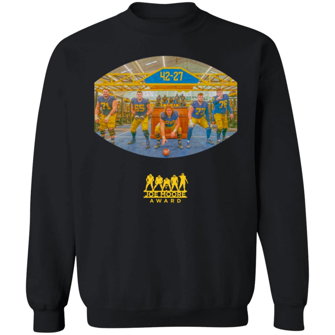 2021 Joe Moore Award Winner Tee Shirt Michigan Football Limited Edition 2021 Joe Moore Award Winner Tee Shirt Michigan Football Limited Edition