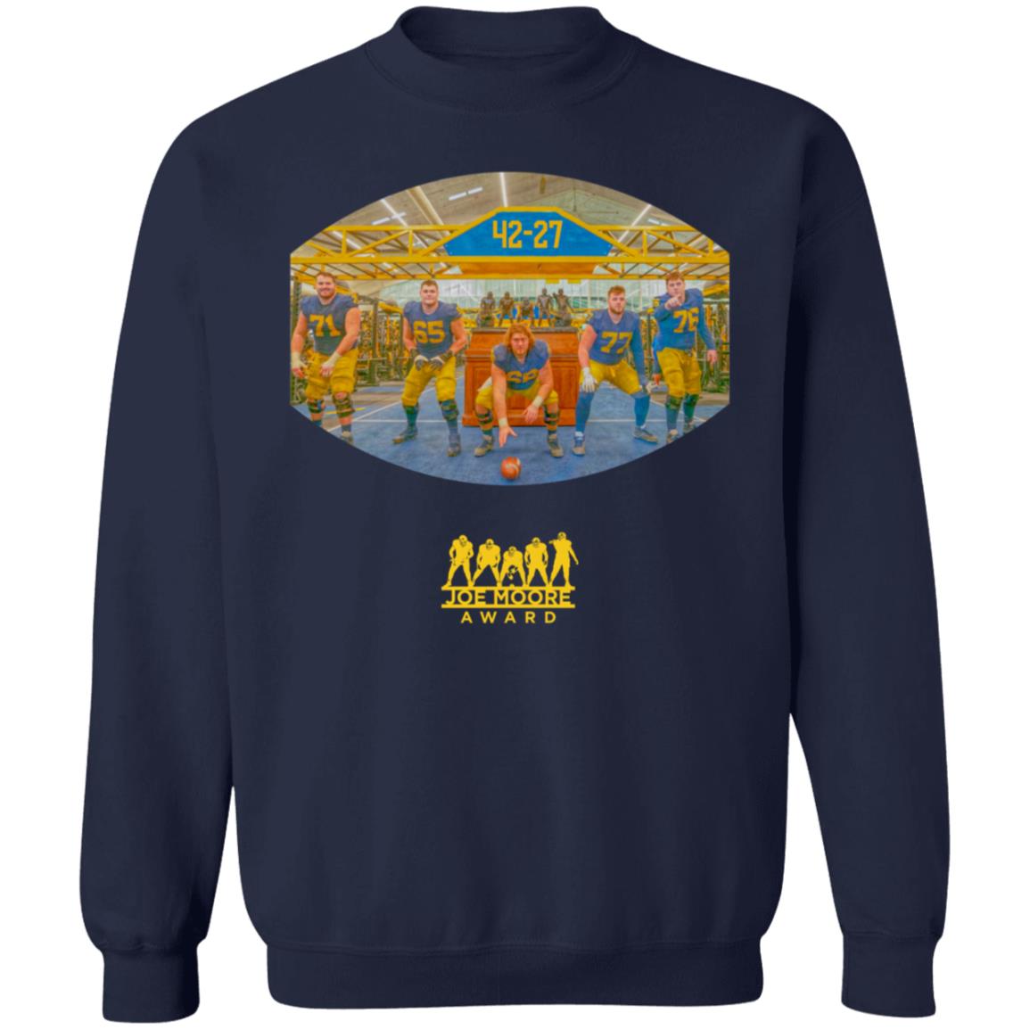 2021 Joe Moore Award Winner Tee Shirt Michigan Football Limited Edition 2021 Joe Moore Award Winner Tee Shirt Michigan Football Limited Edition