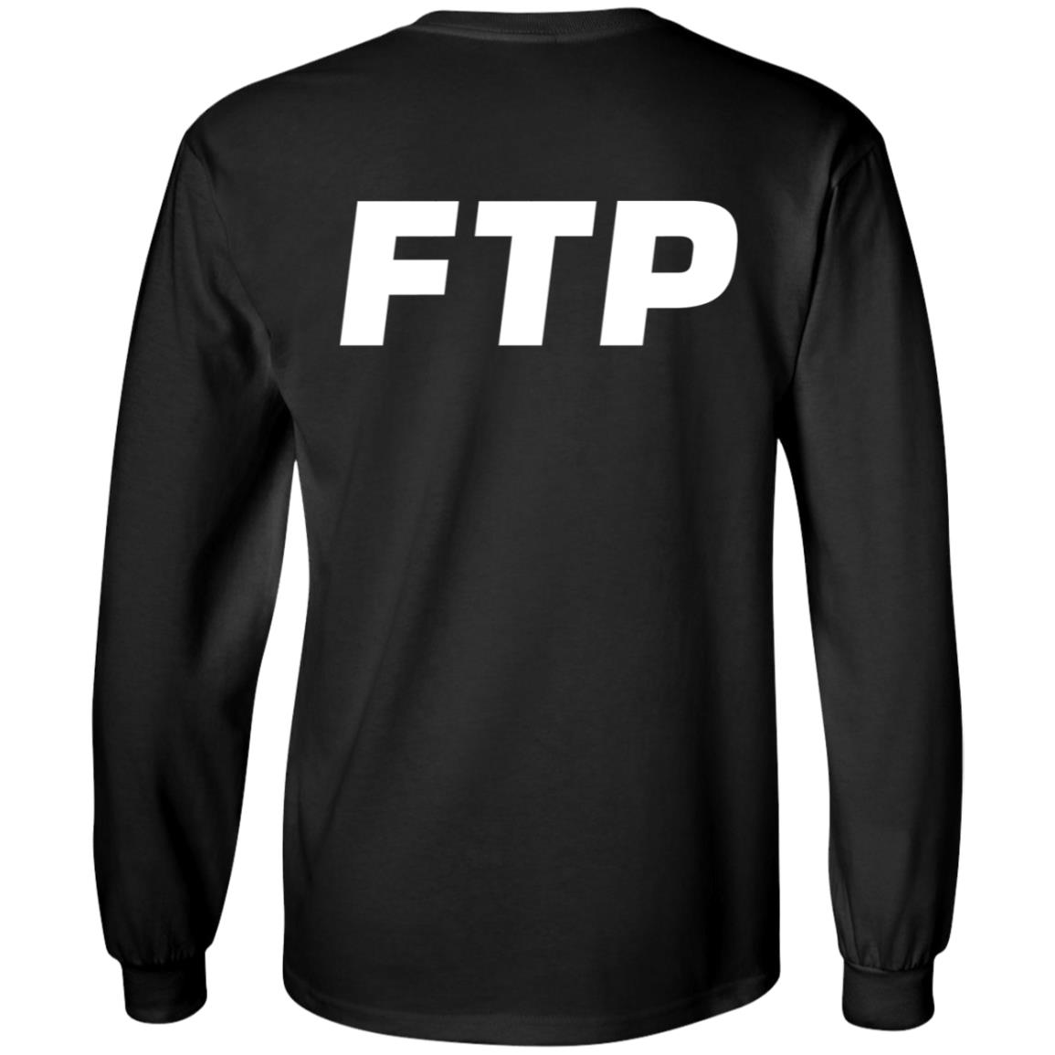 Ftp Merch FTP Overdyed Logo Shirt Ftp Merch FTP Overdyed Logo Shirt