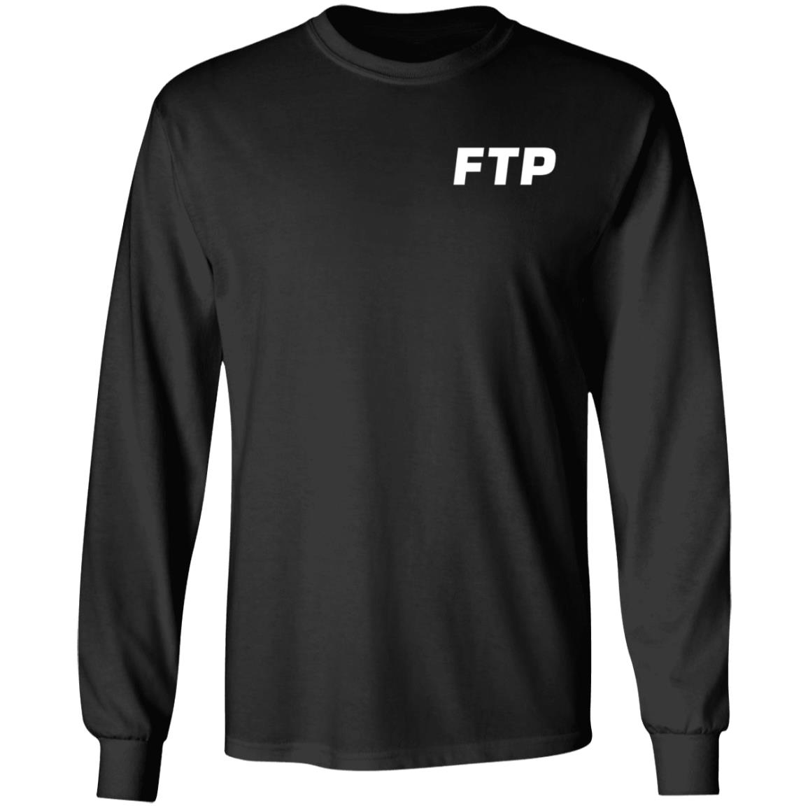 Ftp Merch FTP Overdyed Logo Shirt Ftp Merch FTP Overdyed Logo Shirt