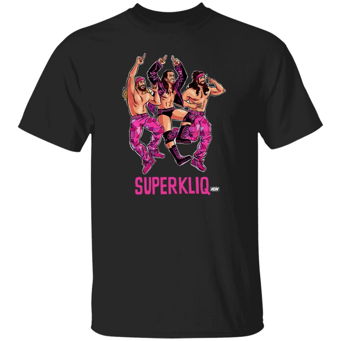 Adam Cole All Elite Wrestling Superkliq Party T Shirt