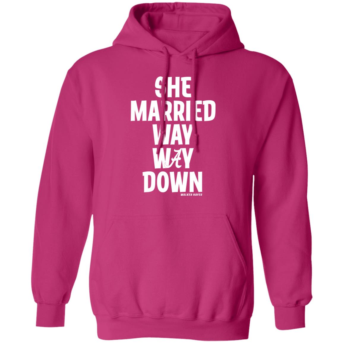 Walker Hayes She Married Way May Down Shirt Tiotee