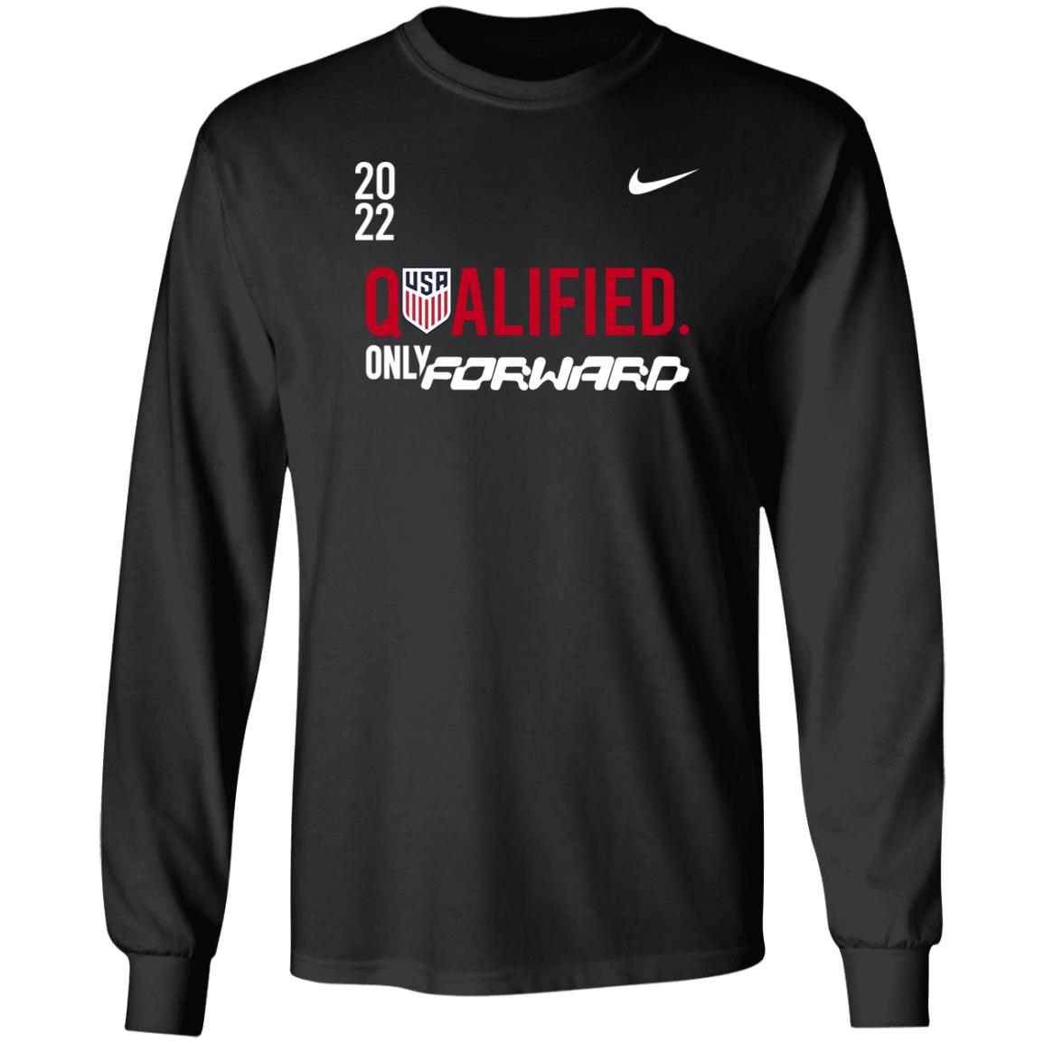 2022 Qualified Only Forward Soccer Shirt USMNT Qualified USA World Cup Qatar 2022 2022 Qualified Only Forward Soccer Shirt USMNT Qualified USA World Cup Qatar 2022