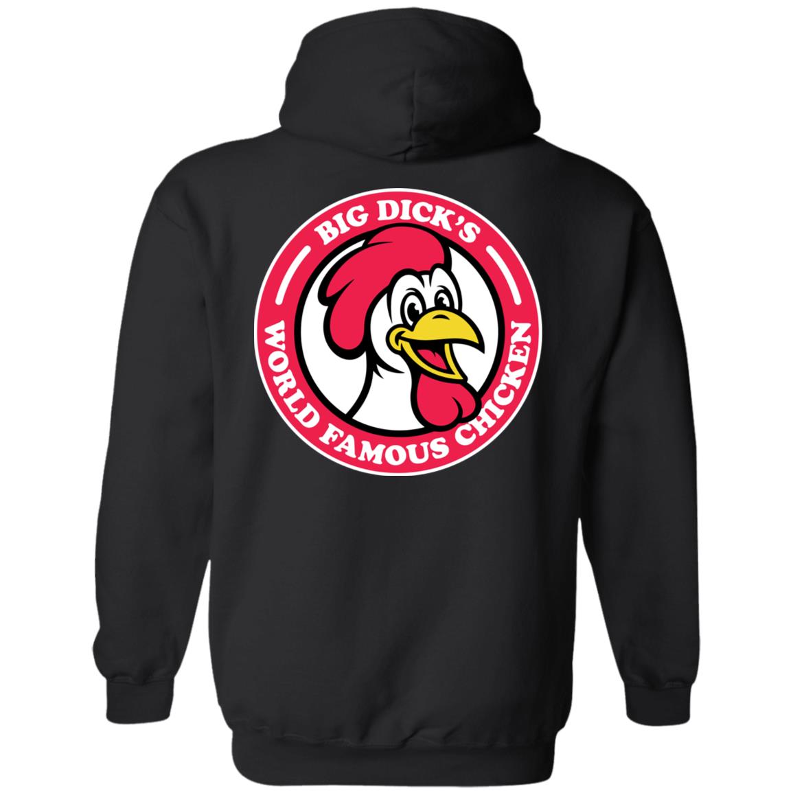 Danny Duncan Merch Big Dick's Chicken Black Hoodie Danny Duncan Merch Big Dick's Chicken Black Hoodie