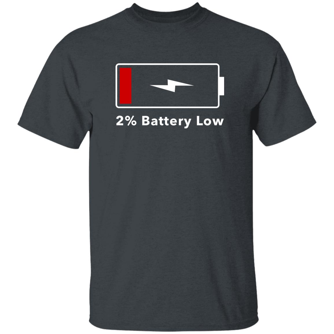 2% Battery Low Shirt Hoodie Sweatshirt Brandalf the Blonde 2% Battery Low Shirt Hoodie Sweatshirt Brandalf the Blonde