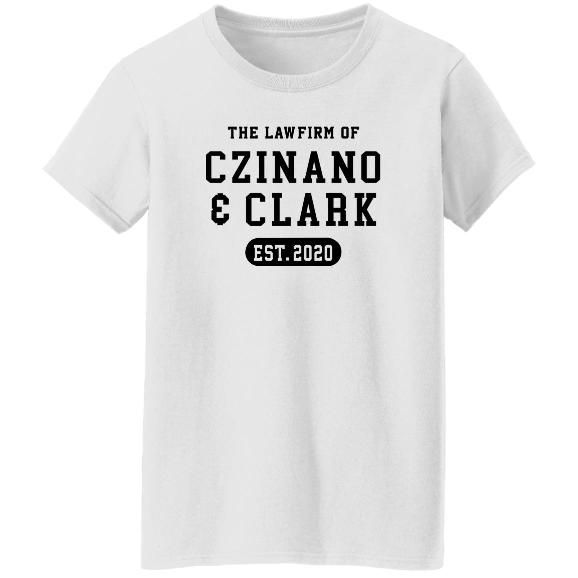 The Lawfirm Of Czinano And Clark Shirt The Vinyl Studio Merch The Lawfirm Of Czinano And Clark Shirt The Vinyl Studio Merch