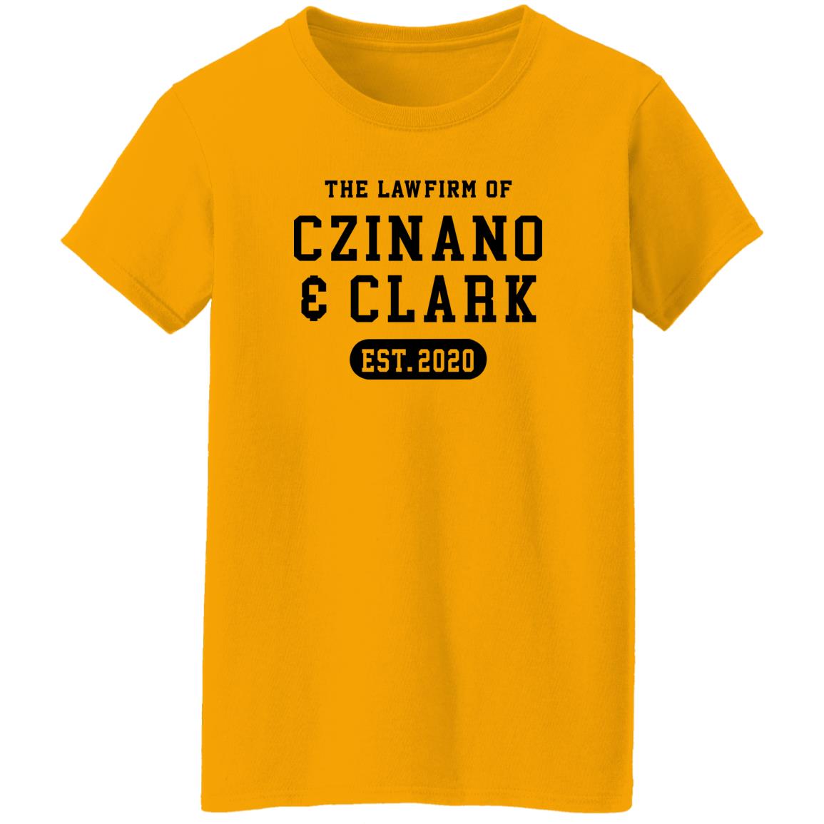 The Lawfirm Of Czinano And Clark Shirt The Vinyl Studio Merch The Lawfirm Of Czinano And Clark Shirt The Vinyl Studio Merch