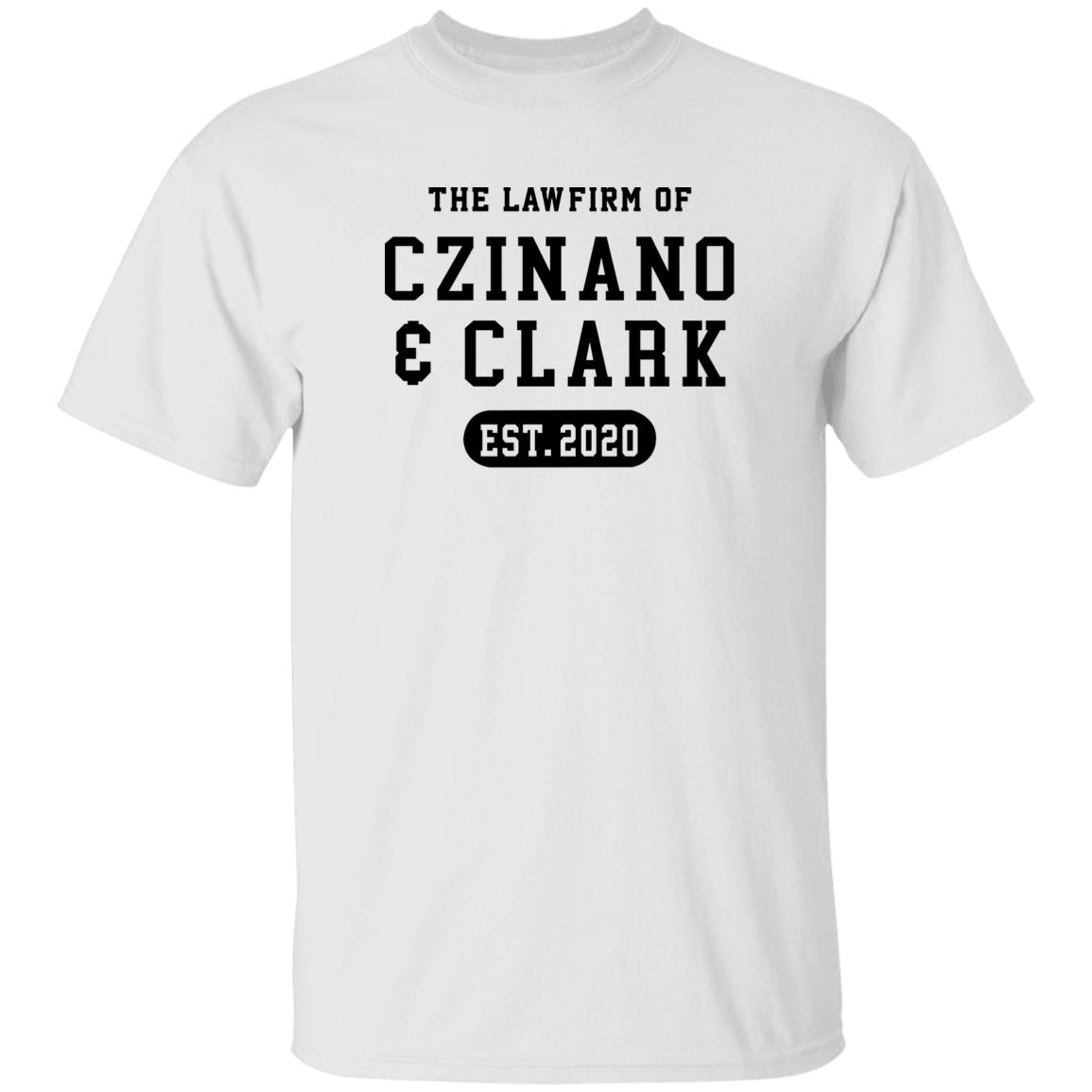 The Lawfirm Of Czinano And Clark Shirt The Vinyl Studio Merch The Lawfirm Of Czinano And Clark Shirt The Vinyl Studio Merch