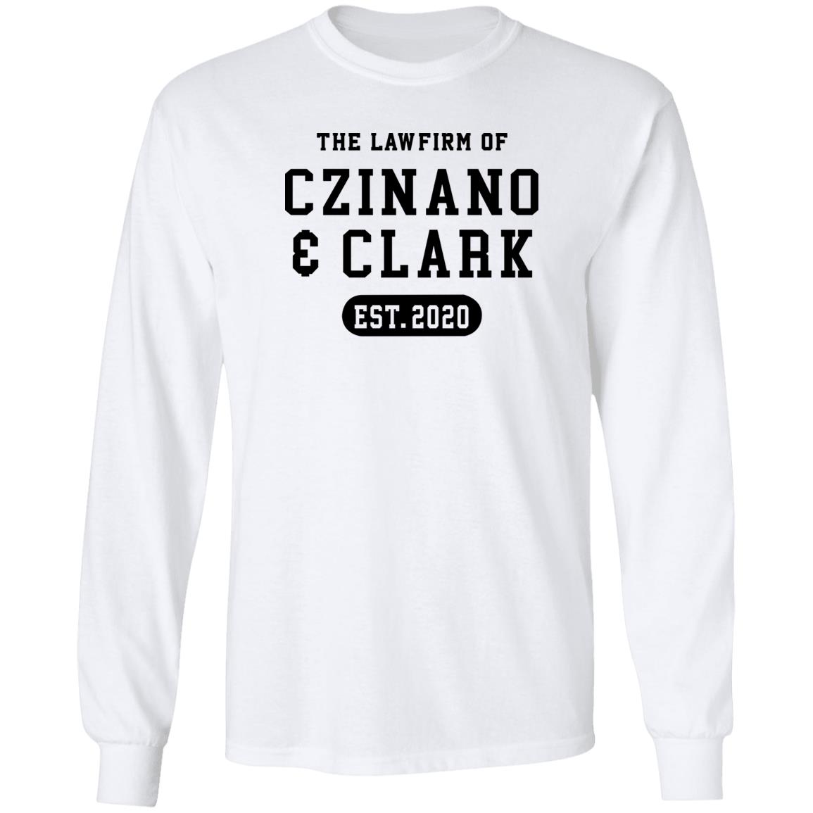 The Lawfirm Of Czinano And Clark Shirt The Vinyl Studio Merch The Lawfirm Of Czinano And Clark Shirt The Vinyl Studio Merch