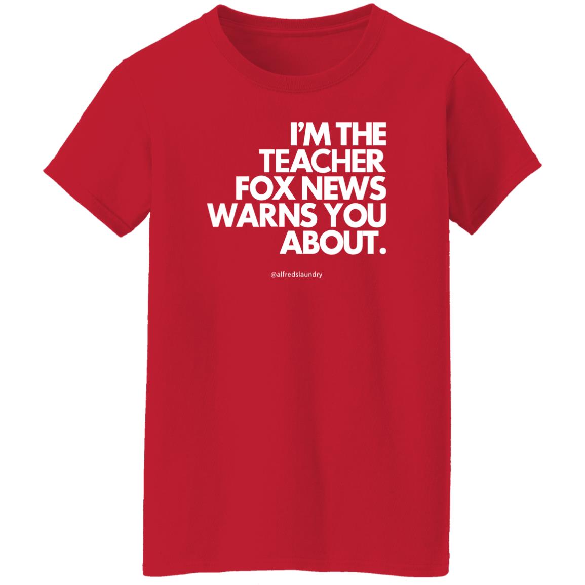 Alfredslaundry Store I'm The Teacher Fox News Warns You About Hoodie Sethasherweitzi Alfredslaundry Store I'm The Teacher Fox News Warns You About Hoodie Sethasherweitzi